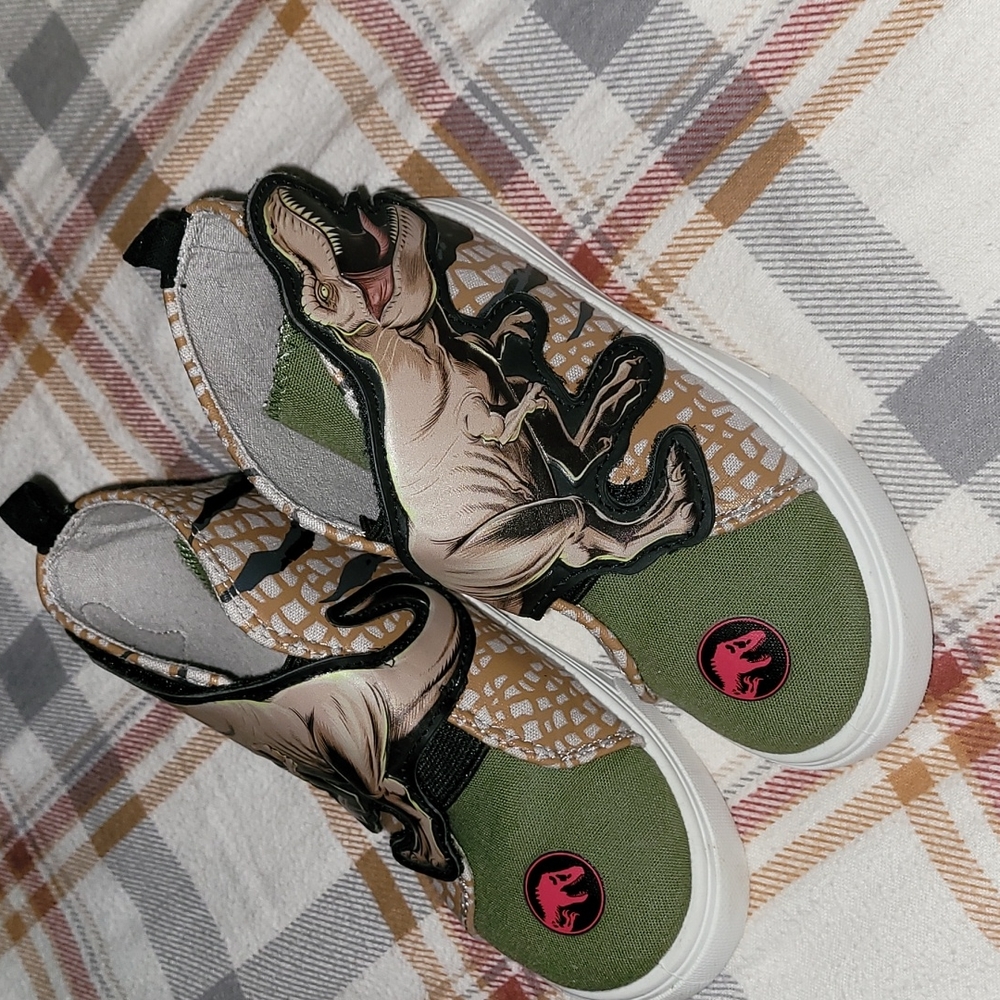 Jurrasic world high top shoes
